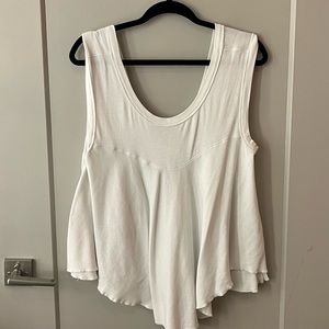 White Free People Tee
